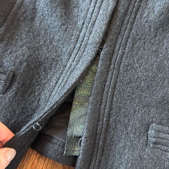 Banana Republic NWT black boucle collarless blazer size 4 - Picture 9 of 12